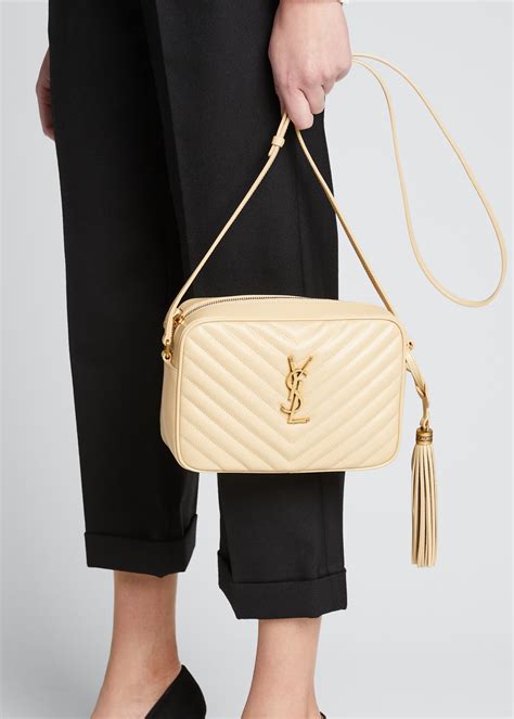 ysl monogram lou leather crossbody bag|saint laurent monogram shoulder bag.